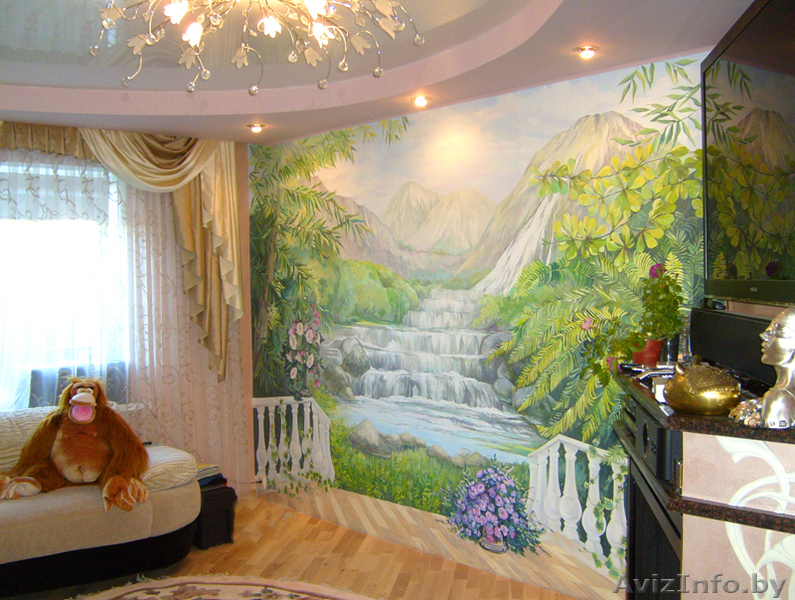 Дизайн интерьера, роспись интерьера, фрески, декоративные штукатурки - Изображение #6, Объявление #650906