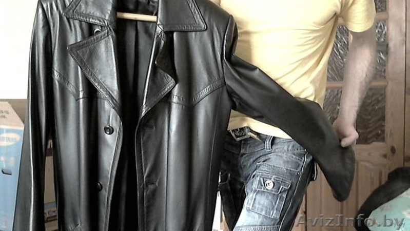 продам натуральный кожаный плащ - Изображение #1, Объявление #776531