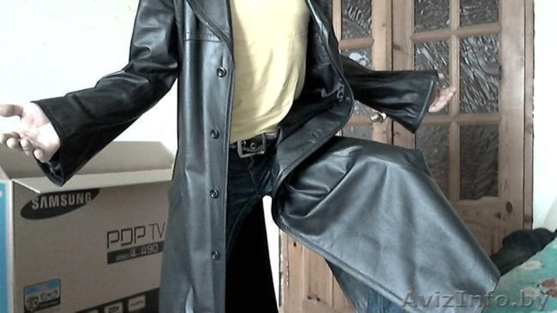 продам натуральный кожаный плащ - Изображение #2, Объявление #776531