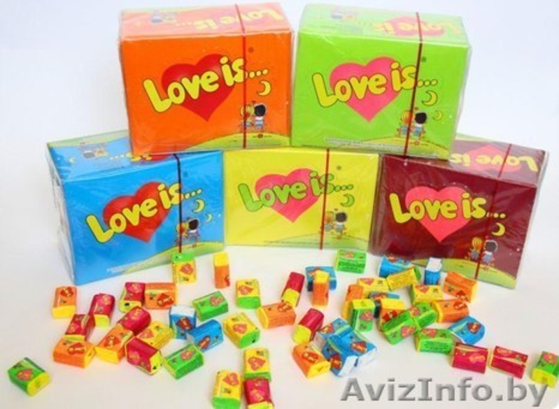 Жвачки LOVE IS в Витебске - Изображение #3, Объявление #765156