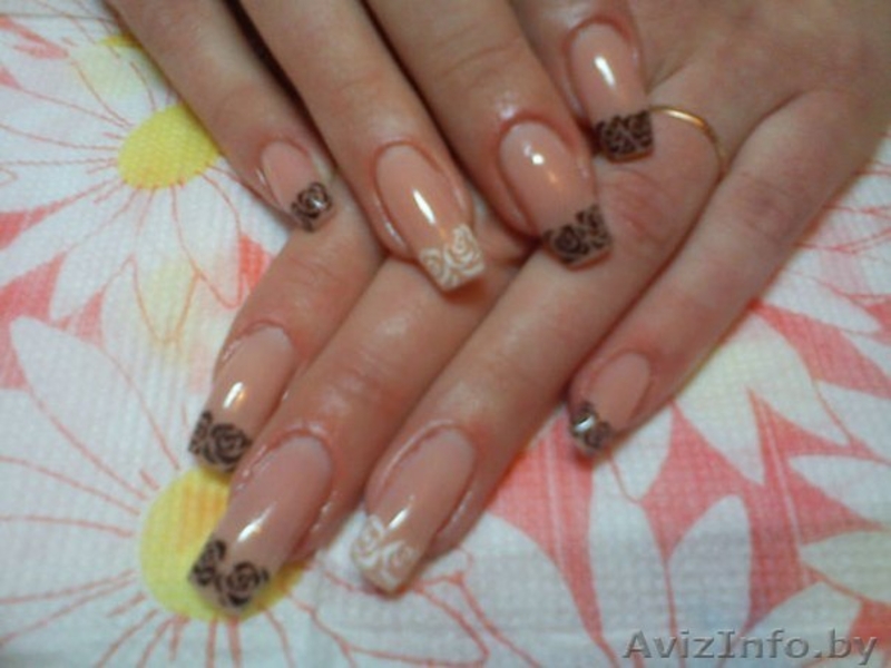 Наращивание ногтей,депиляция воском,био-тату(роспись мехенди) - Изображение #3, Объявление #1021036