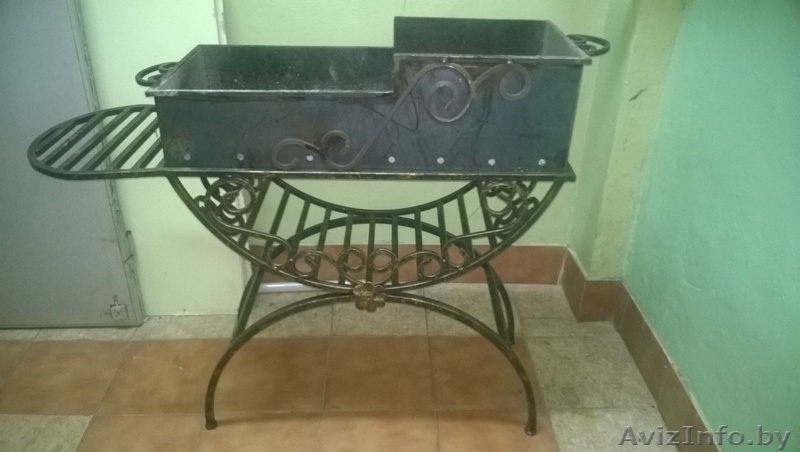 Мангал сварной с декоративными элементами - Изображение #1, Объявление #1036223