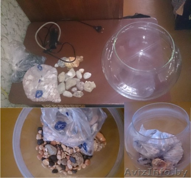 ПРОДАМ компьютерный стол, аквариум (грунт, очиститель), одежду, сумка для бумаг. - Изображение #7, Объявление #1145144