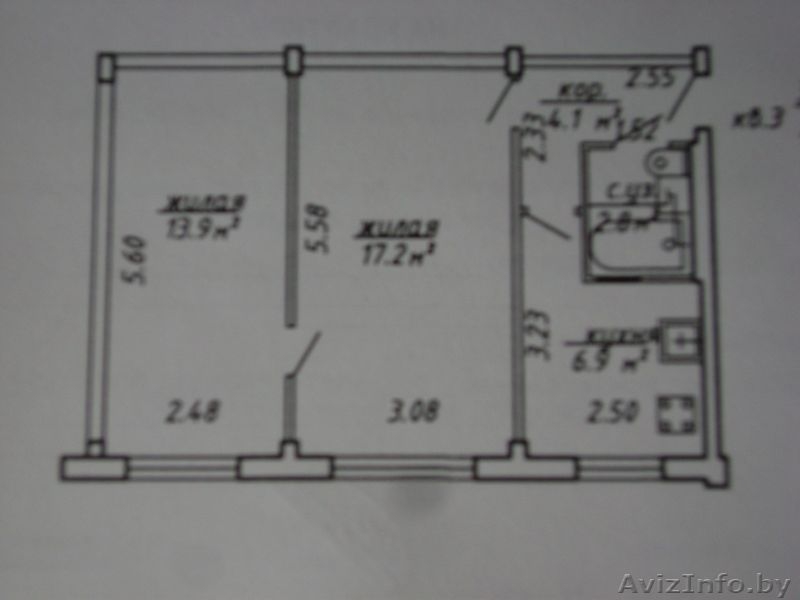 2-комнатная по пр-ту Черняховского под коммерцию - Изображение #3, Объявление #1191156