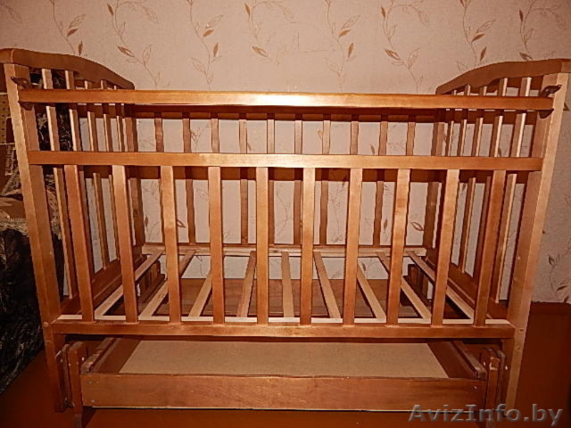 Детская кроватка с маятниковым механизмом - Изображение #1, Объявление #1229490