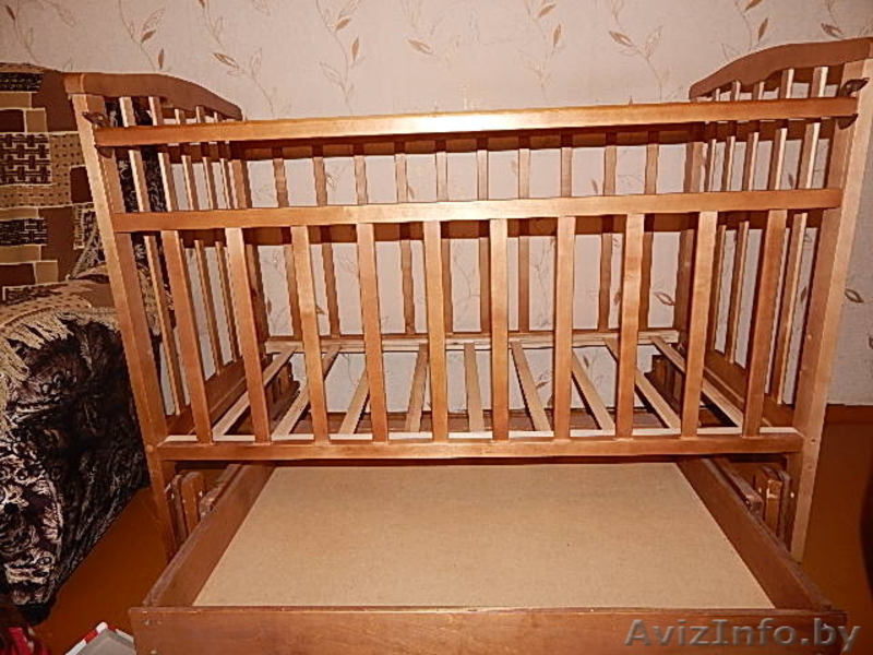 Детская кроватка с маятниковым механизмом - Изображение #2, Объявление #1229490