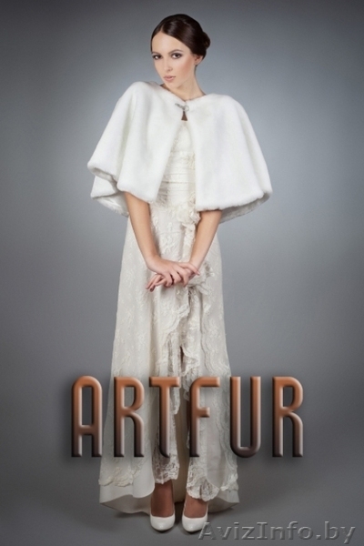 Свадебные шубы, болеро, накидки из эко-меха ARTFUR - Изображение #4, Объявление #1248794