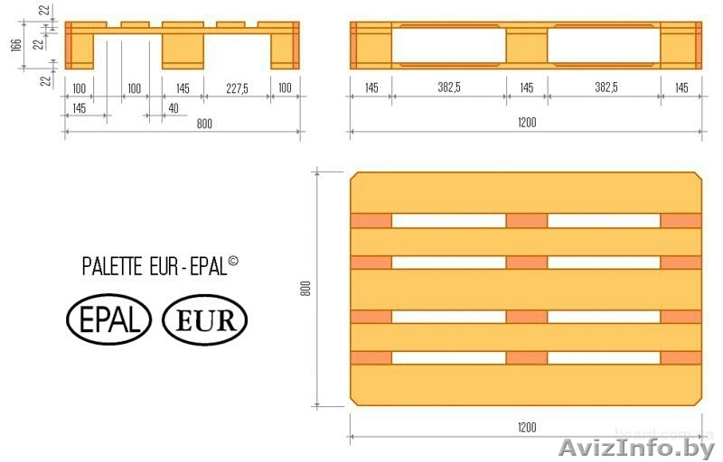 Куплю поддоны деревянные 1200х800 - Изображение #2, Объявление #1270635