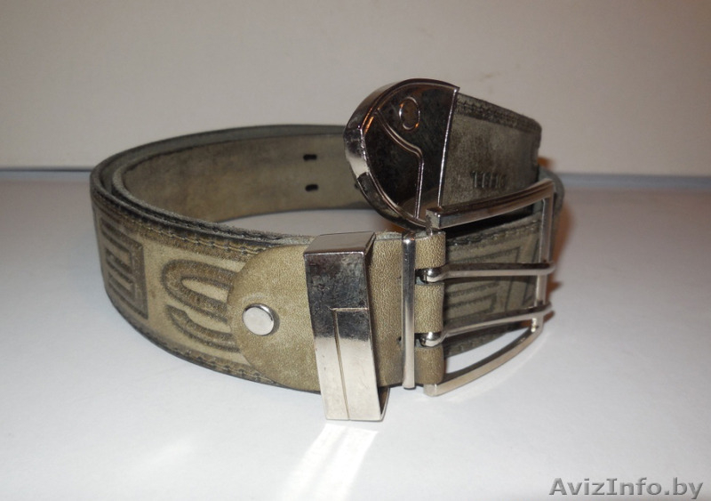 Ремень кожаный мужской - Изображение #1, Объявление #1285155