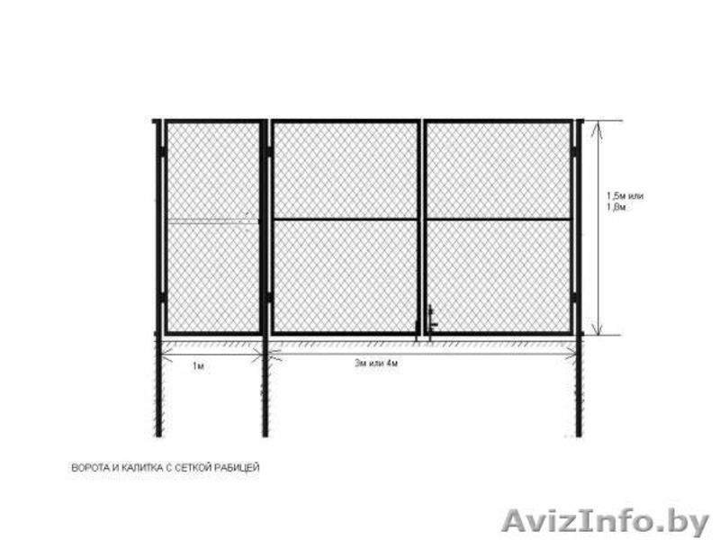Ворота и калитки скидки - Изображение #2, Объявление #1454520