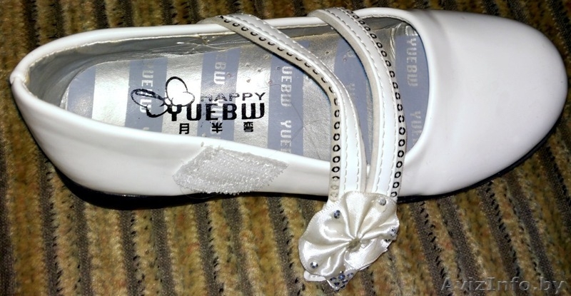 Красивые белые туфли для девочки р-р 31-32. - Изображение #4, Объявление #1497047