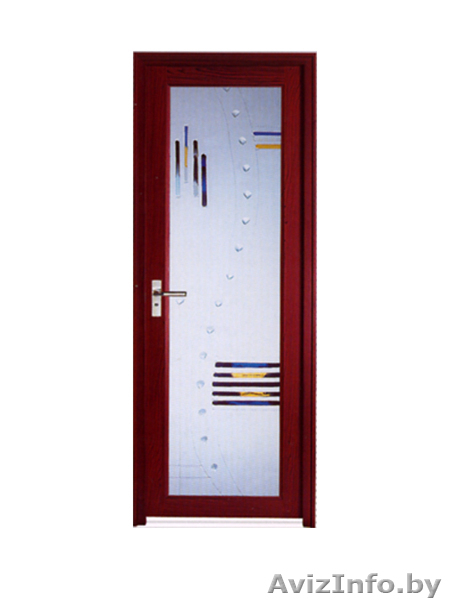 Двери межкомнатные  АБС –ламинированные глухие и двери алюминиевые с витражным.. - Изображение #3, Объявление #1600047