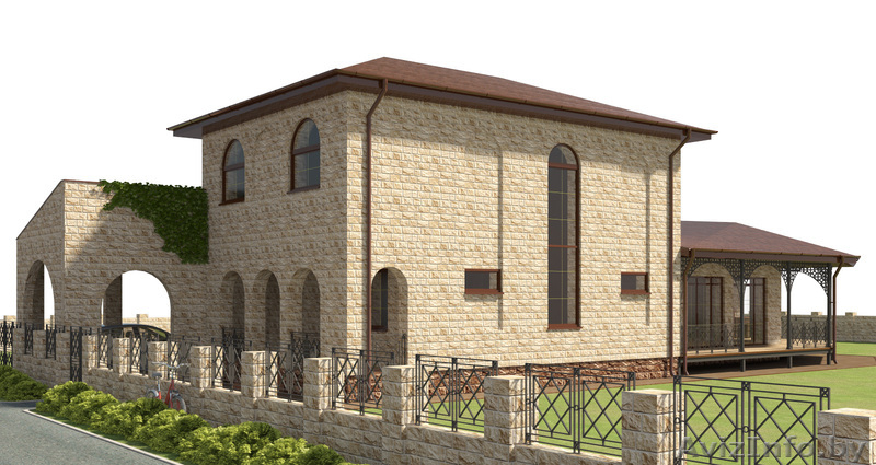 . Участок, Гагарина, 15сот. с утвержд.проект котеджа 290м.кв, все ком-ци 44000 - Изображение #2, Объявление #1613338