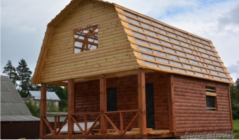 Дом-Баня из бруса готовые срубы с установкой-10 дней недорого Миоры - Изображение #1, Объявление #1616459