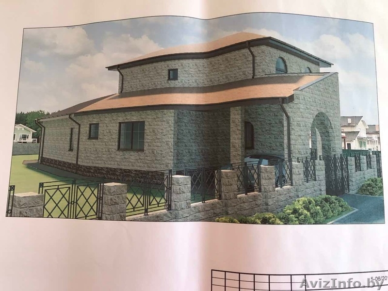 . Участок, Гагарина, 15сот. с утвержд.проект котеджа 290м.кв, все ком-ци 44000 - Изображение #3, Объявление #1613338