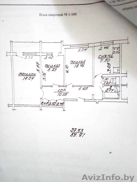 3-х комнатная с видом на пруд по П.Бровки - Изображение #3, Объявление #1626897