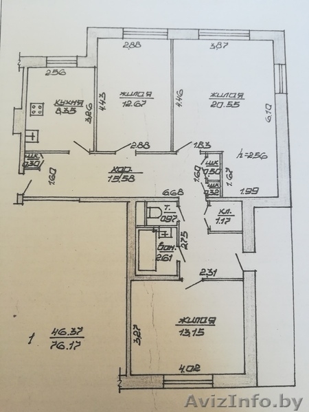 Большая трешка на Строителей, Витебск - Изображение #1, Объявление #1640045