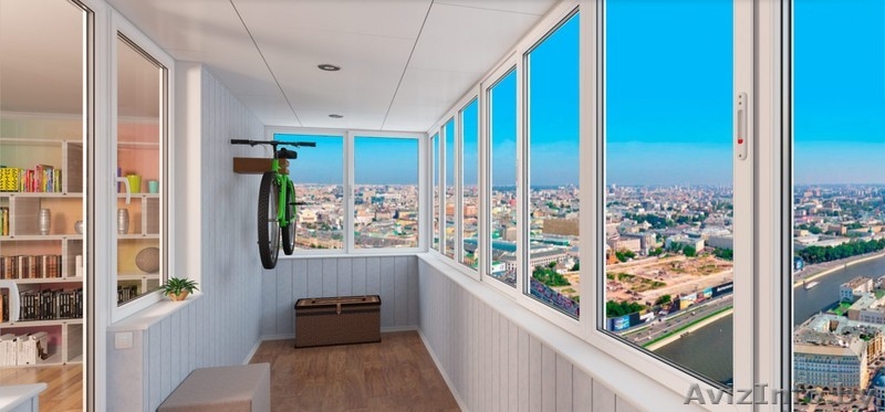 Остекление балконов и лоджий под ключ в Витебске - Изображение #1, Объявление #1640430