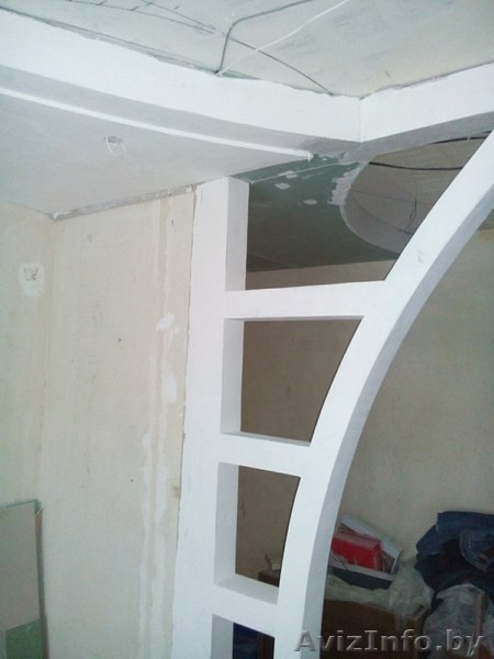 Гипсокартонные работы качественно в Витебске - Изображение #1, Объявление #1640432
