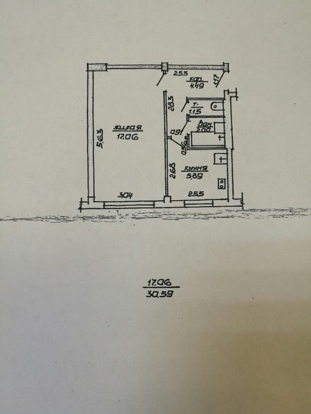 Продажа 1-комнатной квартиры, Витебск, улица Лазо - Изображение #4, Объявление #1665211