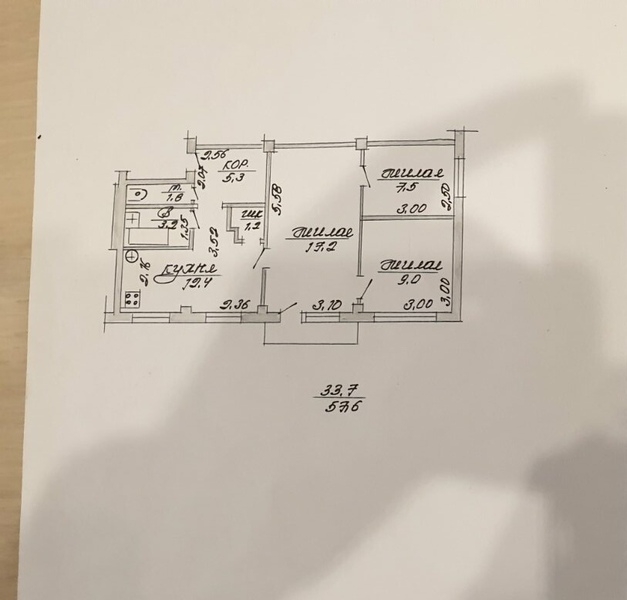 Продажа 3-х комнатной квартиры,Витебск, улица Правды - Изображение #2, Объявление #1672193
